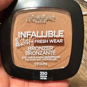 NEW/SEALED Loreal Infallible 24H Fresh Wear Bronzer - Medium 350